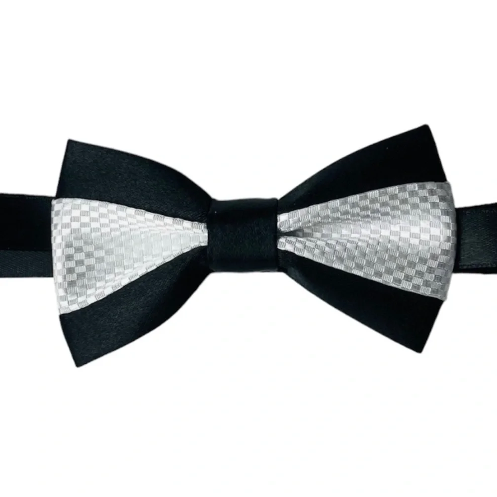 Black and White Bow tie